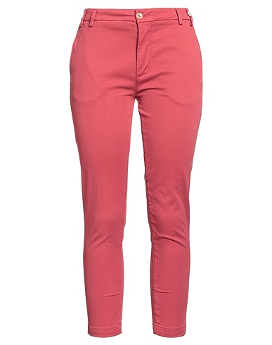 TELERIA ZED Casual trouser Brick red 68% Cotton, 30% Lyocell, 2% Elastane