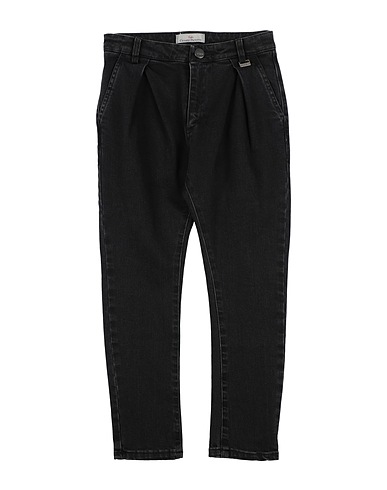 PACIOTTI 4US Jeans Schwarz 98% Baumwolle, 2% Elastan