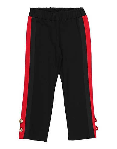 LOREDANA Casual pants Black 66% Viscose, 30% Polyamide, 4% Elastane