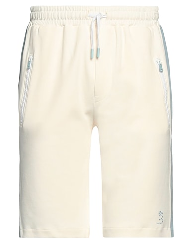 BARBA Napoli Shorts & Bermuda Ivory 93% Cotton, 7% Polyamide