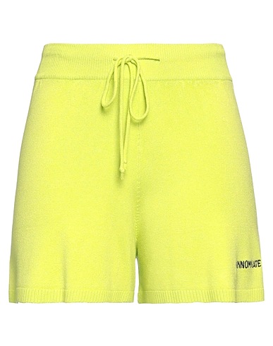 HINNOMINATE Shorts & Bermuda Lime green 98% Viscose, 2% Elastane