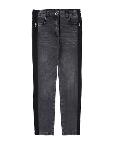 PATRIZIA PEPE Denim pants Black 91% Cotton, 7% Polyester, 2% Elastane