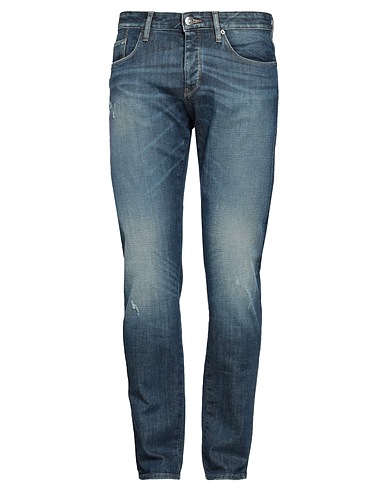 ARMANI EXCHANGE Denim trousers Blue 98% Cotton, 2% Elastane