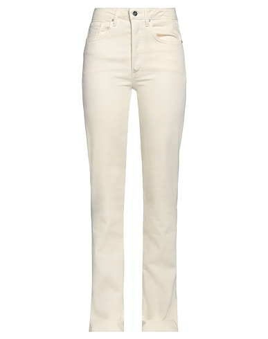 ANINE BING Denim pants Cream 99% Organic cotton, 1% Elastane