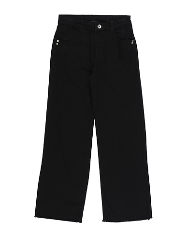 PATRIZIA PEPE Denim trousers Black 100% Cotton