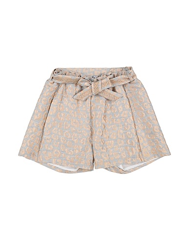 GAIALUNA Shorts & Bermuda Light grey 58% Polyester, 33% Acrylic, 9% Polyamide