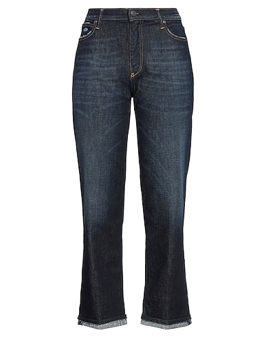 THE.NIM STANDARD Denim trousers Blue 98% Cotton, 2% Elastane