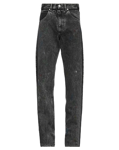 MAISON MARGIELA Denim trousers Black 100% Cotton