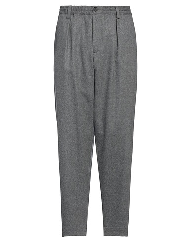 MARNI Casual trouser Grey 87% Virgin Wool, 11% Polyamide, 2% Elastane