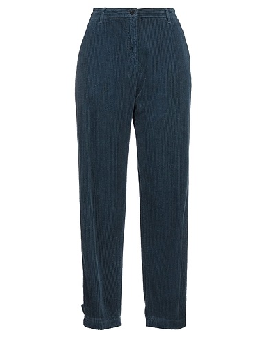 MASSIMO ALBA Casual pants Midnight blue 100% Cotton