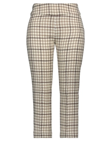 GENTRYPORTOFINO Casual pants Taupe 100% Virgin Wool