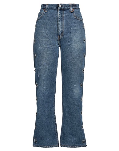 RE/DONE with LEVI'S Pantaloni jeans Blu 100% Cotone