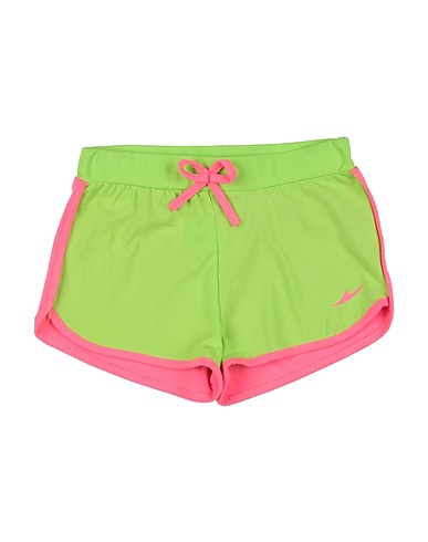 LOLETA Shorts & Bermuda Green 65% Cotton, 30% Polyester, 5% Elastane