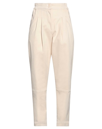 GENTRYPORTOFINO Casual trouser Beige 98% Cotton, 2% Elastane