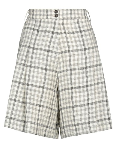 GENTRYPORTOFINO Shorts & Bermuda Grey 100% Virgin Wool