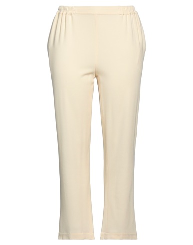 GENTRYPORTOFINO Casual trouser Cream 70% Viscose, 27% Virgin Wool, 3% Elastane