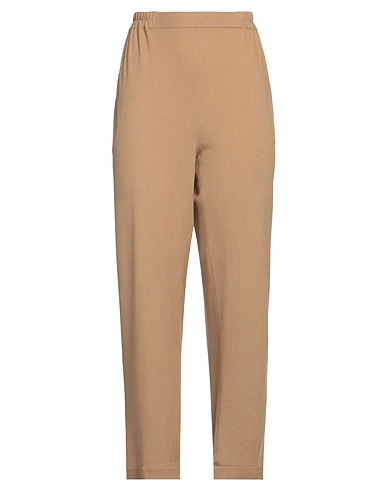 GENTRYPORTOFINO Casual trouser Khaki 70% Viscose, 27% Virgin Wool, 3% Elastane