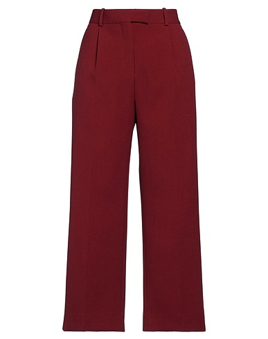 QUIRA Pantalone Bordeaux 100% Lana