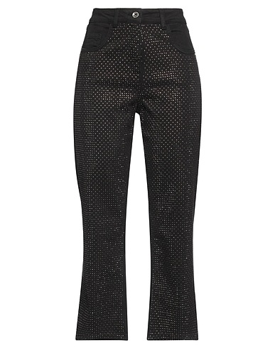PATRIZIA PEPE Hosen Schwarz 99% Baumwolle, 1% Elastan