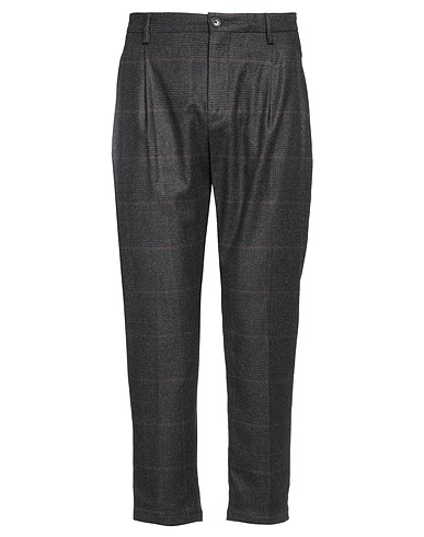 YAN SIMMON Casual pants Black 62% Wool, 24% Polyamide, 9% Acrylic, 4% Cashmere, 1% Elastane