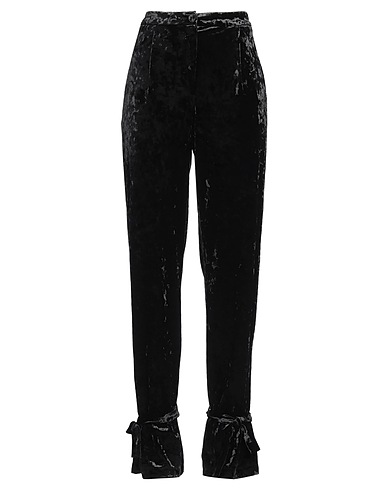 PATRIZIA PEPE SERA Casual trouser Black 94% Polyester, 6% Elastane