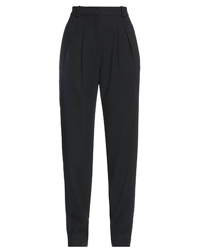 IRO Casual trouser Black 100% Polyester, Cotton, Viscose