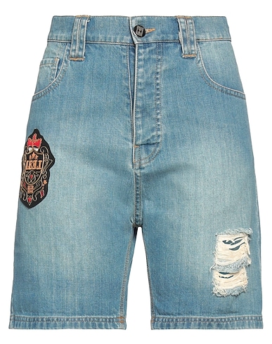 LES ÉCLAIRES Denim shorts 100% Cotton