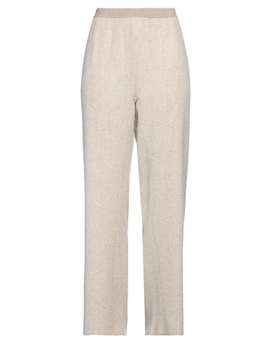 GENTRYPORTOFINO Casual trouser Beige 50% Virgin Wool, 14% Alpaca wool, 14% Mohair wool, 12% Polyamide, 10% Viscose