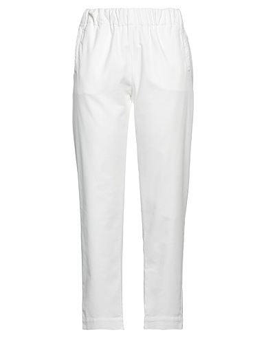 SOHO-T Casual trouser White 74% Cotton, 25% Viscose, 1% Elastane