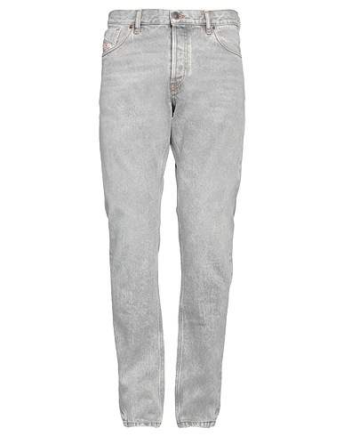 DIESEL Denim trousers Grey 100% Cotton
