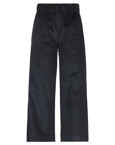 INGA MARSHAN Casual trouser Midnight blue 98% Cotton, 2% Elastane