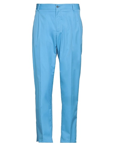 DOLCE&GABBANA Hosen Hellblau 81% Baumwolle, 19% Seide