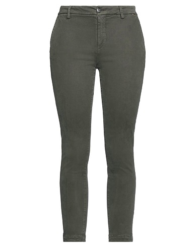 TELERIA ZED Casual trouser Dark green 97% Cotton, 3% Lycra®