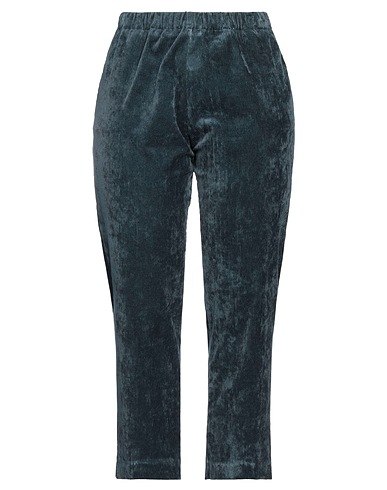 PDR PHISIQUE DU ROLE Casual pants Deep teal 55% Cotton, 43% Viscose, 2% Elastane