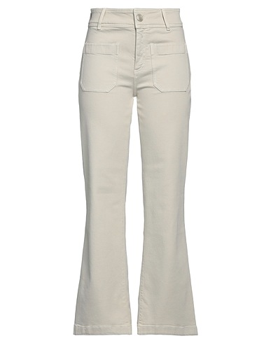 MASSCOB Bootcut Jeans Light grey 50% Organic cotton, 40% Cotton, 8% Polyester, 2% Elastane