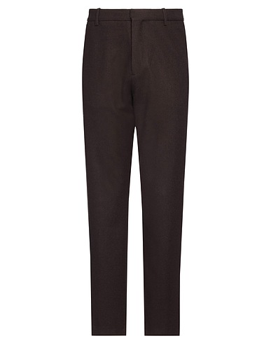 ELVINE Casual trouser Dark brown 100% Recycled wool