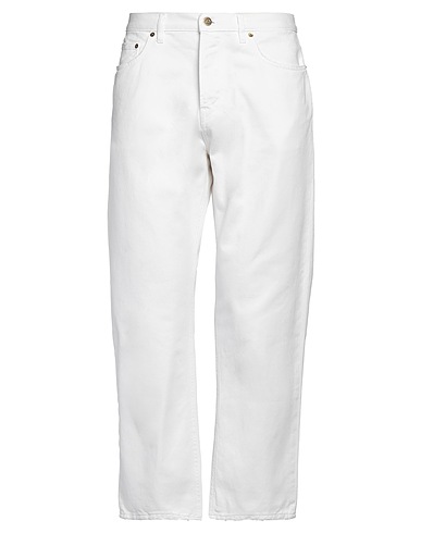 GOLDEN GOOSE Denim pants White 100% Cotton