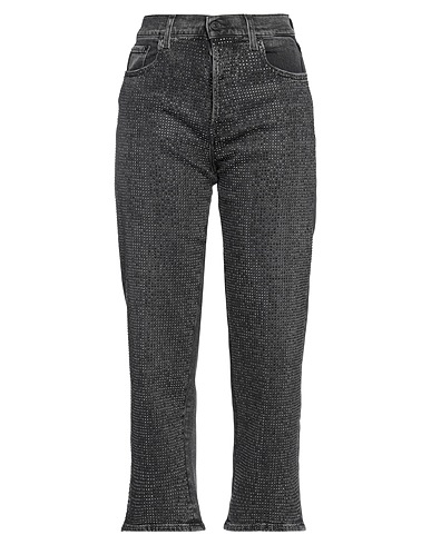 REPLAY Denim pants Black 99% Cotton, 1% Elastane