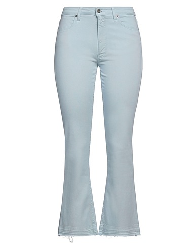 DONDUP Denim pants Sky blue 92% Cotton, 6% Elastomultiester, 2% Elastane