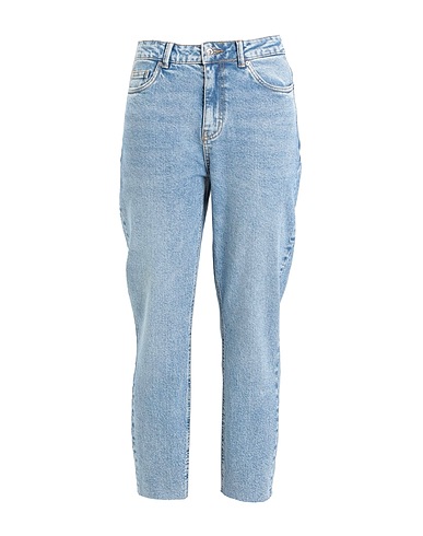 VERO MODA Denim pants Blue 79% Cotton, 20% Recycled cotton, 1% Elastane