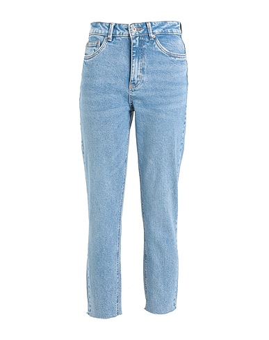 VERO MODA Denim trousers Blue 79% Cotton, 20% Recycled cotton, 1% Elastane