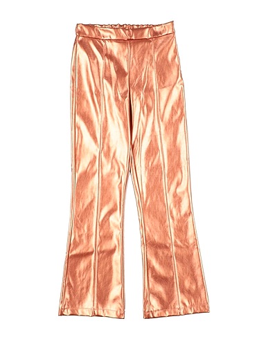 MEILISA BAI Casual pants Copper 57% Polyester, 43% Polyurethane