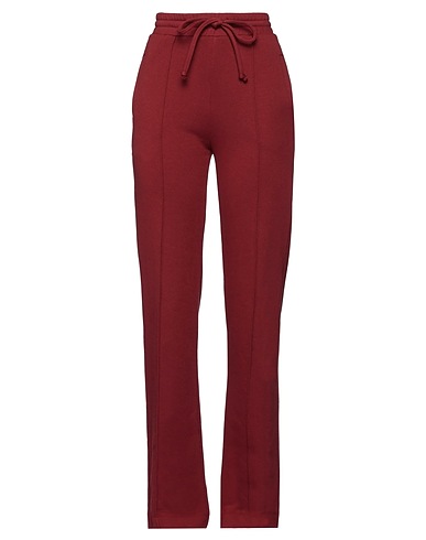 TWENTY Casual pants Burgundy 72% Cotton, 28% Polyester