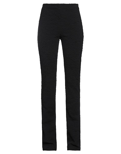 MSGM Casual trouser Black 75% Cotton, 25% Polyamide