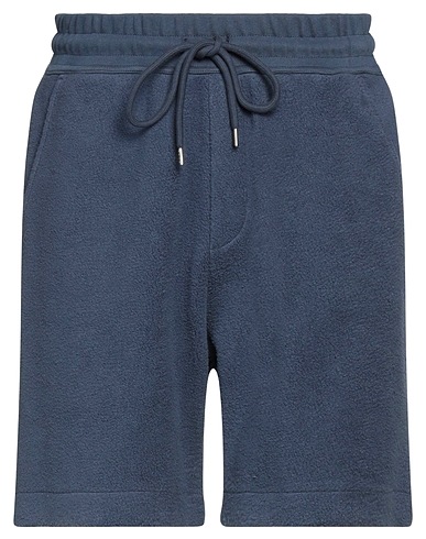 VIVIENNE WESTWOOD Shorts & Bermuda Slate blue 97% Organic cotton, 3% Polyamide