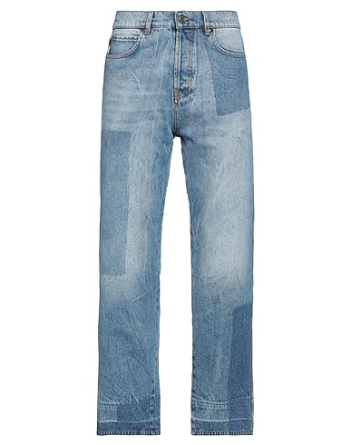 MSGM Denim trousers Blue 100% Cotton