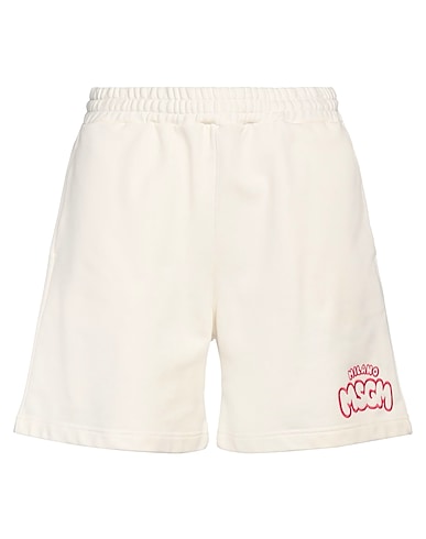 MSGM Pantalone felpa Off white 100% Cotone