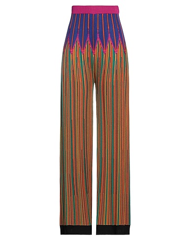FORTE_FORTE Casual trouser Orange 36% Virgin Wool, 36% Acrylic, 23% Viscose, 5% Polyamide