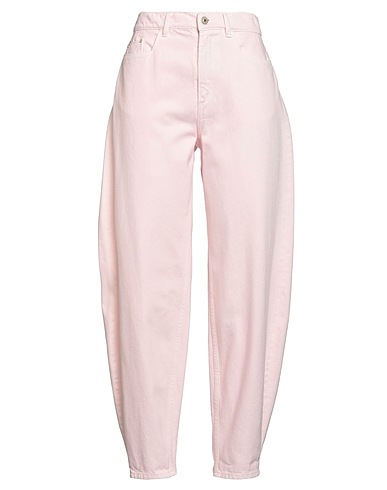 WANDLER Denim pants Light pink 100% Organic cotton