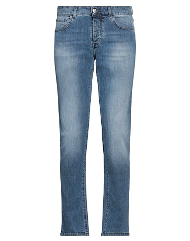 CLINK JEANSLONDON Denim trousers Blue 98% Cotton, 2% Elastane
